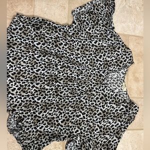 KORI cheetah loose shirt